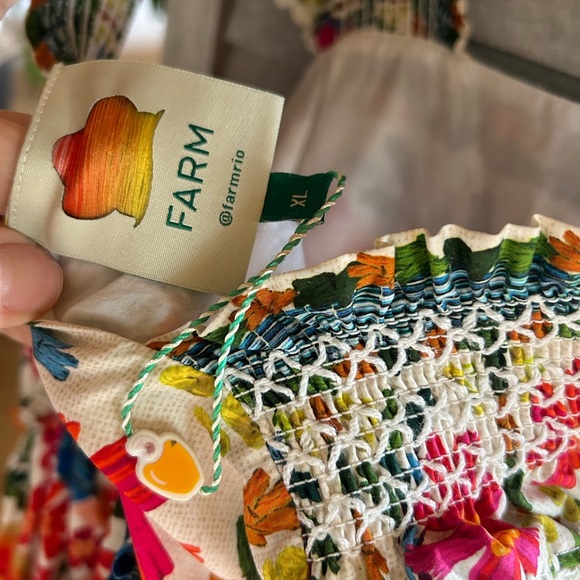 FARM Rio Floral Mini Dress - Multicolor - Picture 3 of 3